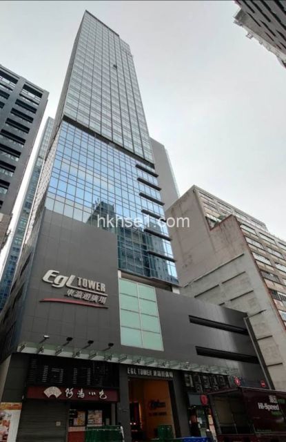 觀塘甲級寫字樓高層裝修間隔,獨立廁所,三面單邊窗口連海景, 3538尺放租
