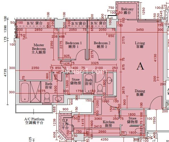 觀塘  觀月 •樺峯  3房2廁放售$1500萬，可約睇